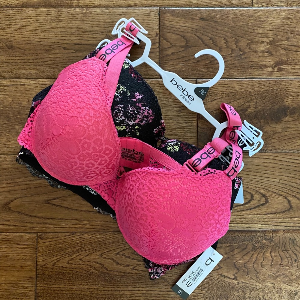 Bebe 38 c bras NWT